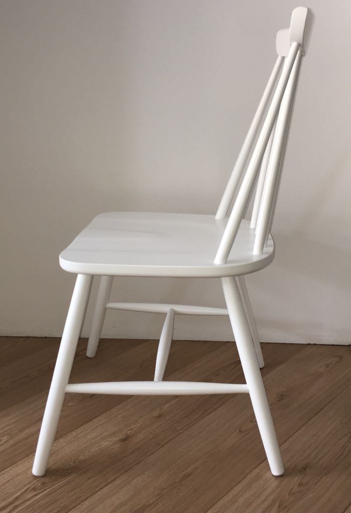 Set 4 sedie in legno bianche | Interior's Project